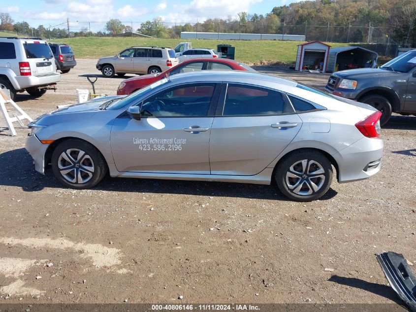 2017 Honda Civic Lx VIN: 19XFC2F56HE069424 Lot: 40806146