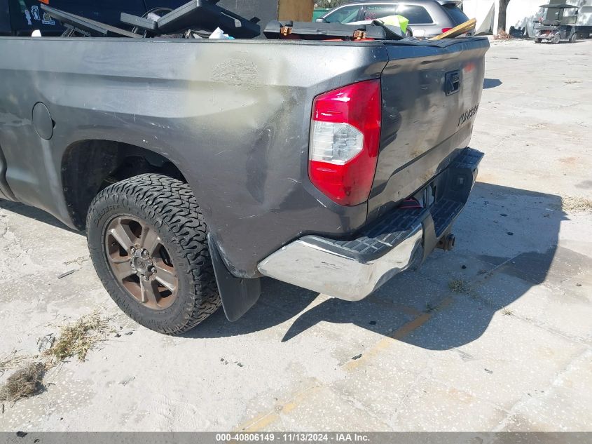 2018 Toyota Tundra Sr5 5.7L V8 VIN: 5TFRY5F1XJX243983 Lot: 40806149