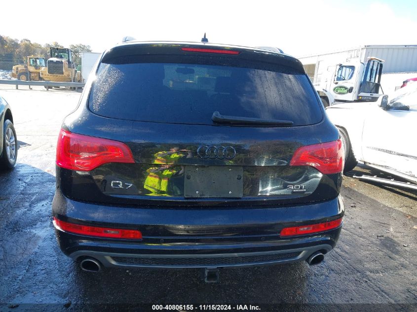 2015 Audi Q7 3.0T S Line Prestige VIN: WA1DGAFE9FD027022 Lot: 40806155