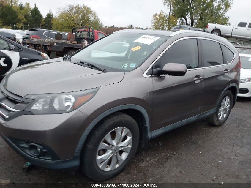 2012 Honda Cr-V Ex-L VIN: 5J6RM3H75CL041090 Lot: 40806166