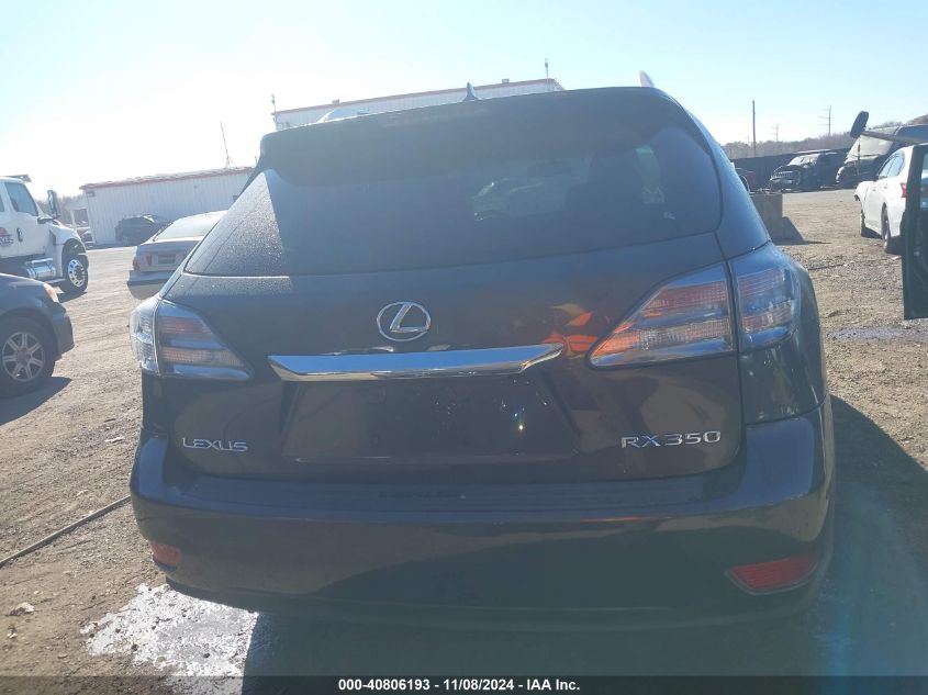 2010 Lexus Rx 350 VIN: 2T2BK1BA2AC028822 Lot: 40806193