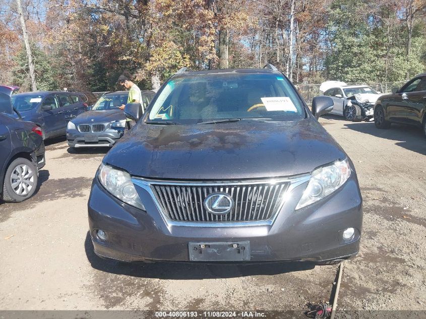 2010 Lexus Rx 350 VIN: 2T2BK1BA2AC028822 Lot: 40806193