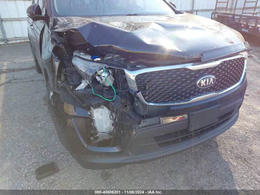 2018 KIA SORENTO 2.4L LX - 5XYPGDA34JG358093