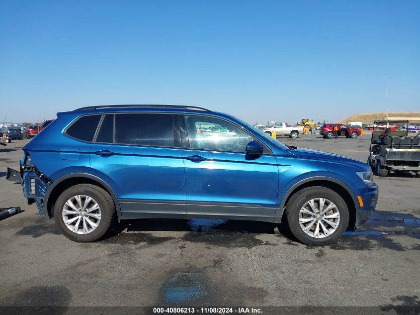 2018 Volkswagen Tiguan 2.0T S VIN: 3VV0B7AX0JM019985 Lot: 40806213