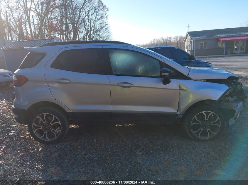 2019 Ford Ecosport Ses VIN: MAJ6S3JL1KC300605 Lot: 40806236