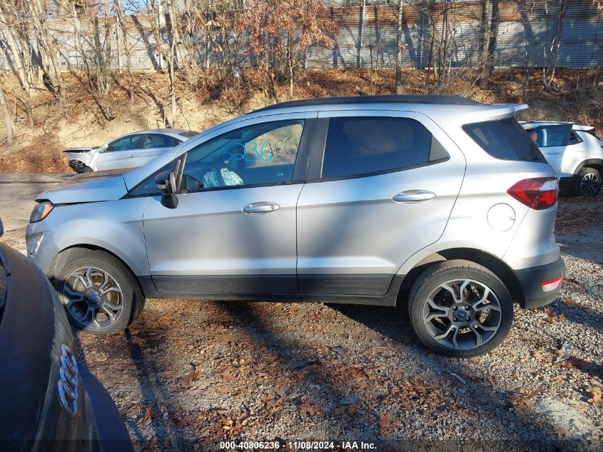 2019 Ford Ecosport Ses VIN: MAJ6S3JL1KC300605 Lot: 40806236