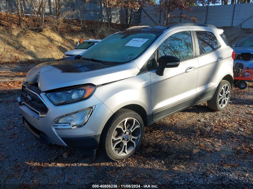 VIN MAJ6S3JL1KC300605 2019 FORD ECOSPORT no.2