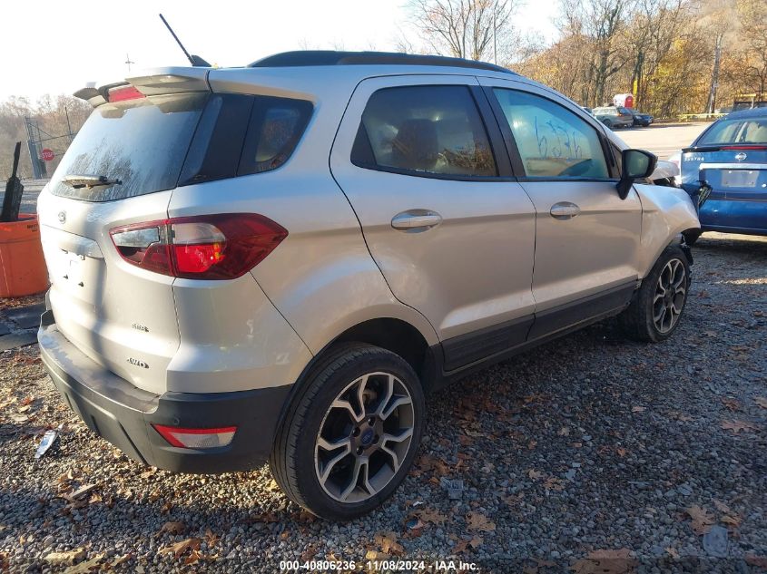 VIN MAJ6S3JL1KC300605 2019 FORD ECOSPORT no.4