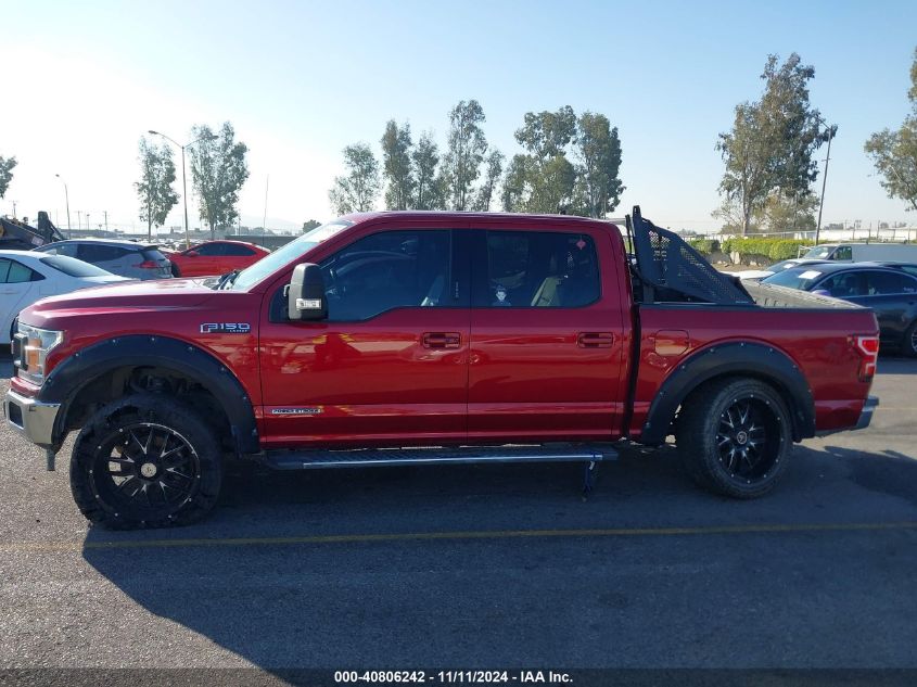 2018 FORD F-150 LARIAT - 1FTFW1C18JFD86524