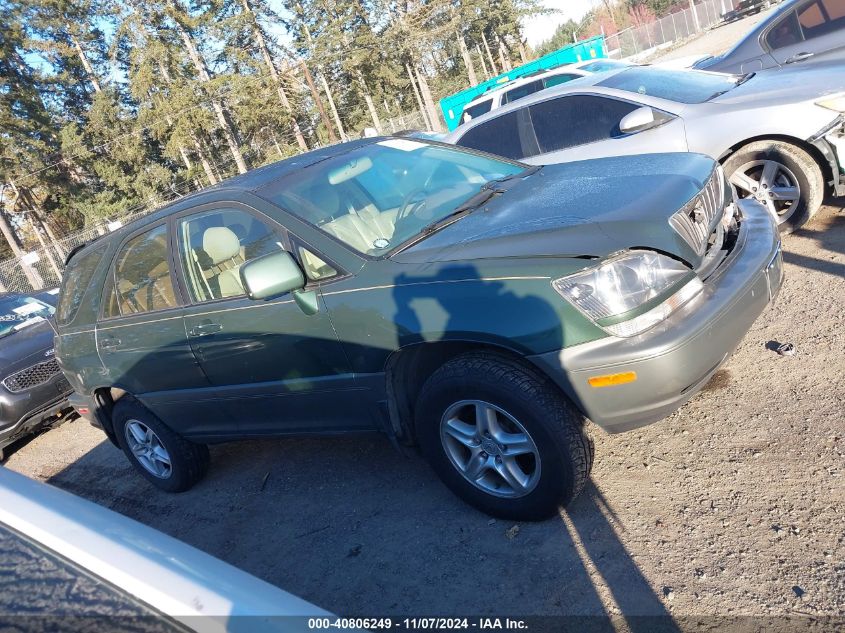 1999 Lexus Rx 300 VIN: JT6HF10U2X0038681 Lot: 40806249