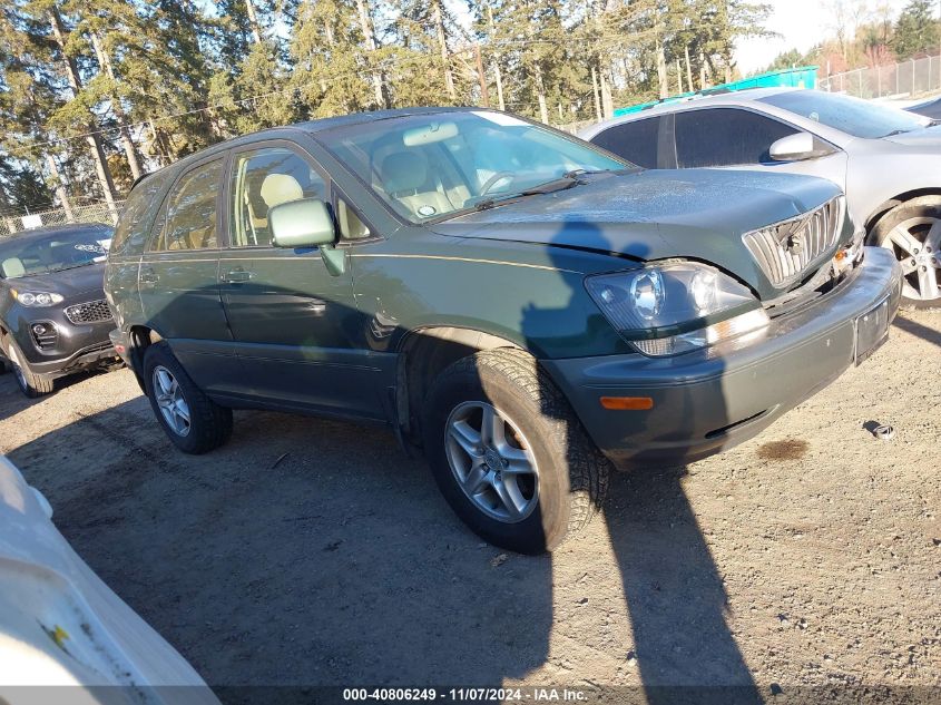 1999 Lexus Rx 300 VIN: JT6HF10U2X0038681 Lot: 40806249