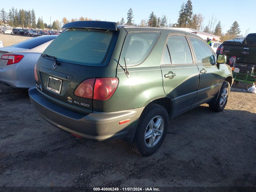 1999 Lexus Rx 300 VIN: JT6HF10U2X0038681 Lot: 40806249