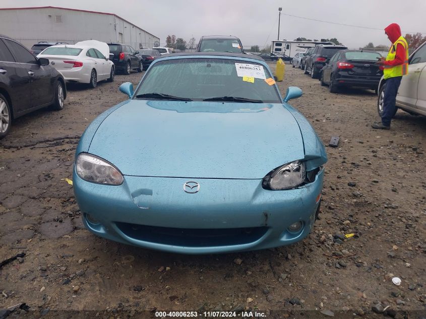 2002 Mazda Mx-5 Miata Cloth/Ls/Se VIN: JM1NB353120221937 Lot: 40806253