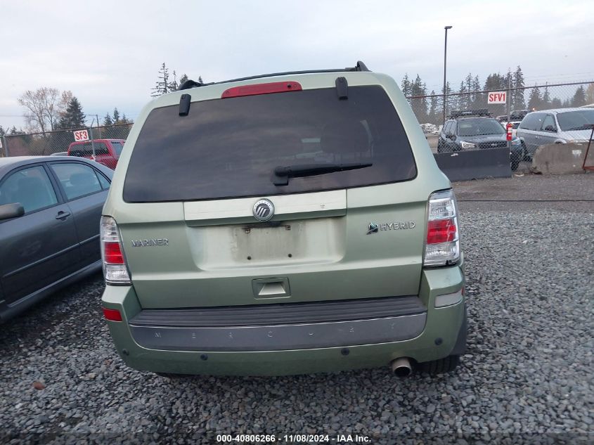 2010 Mercury Mariner Hybrid VIN: 4M2CN3K37AKJ15069 Lot: 40806266