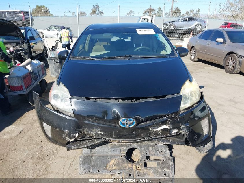 2012 Toyota Prius Three VIN: JTDKN3DUXC5421725 Lot: 40806302