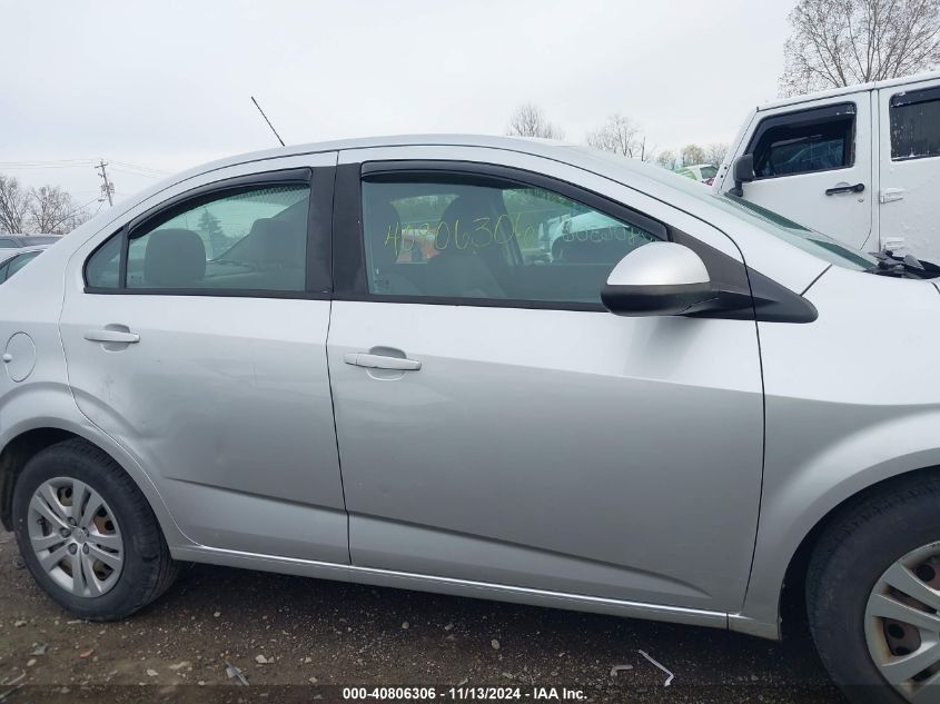 2017 Chevrolet Sonic Ls Auto VIN: 1G1JB5SH8H4143242 Lot: 40806306