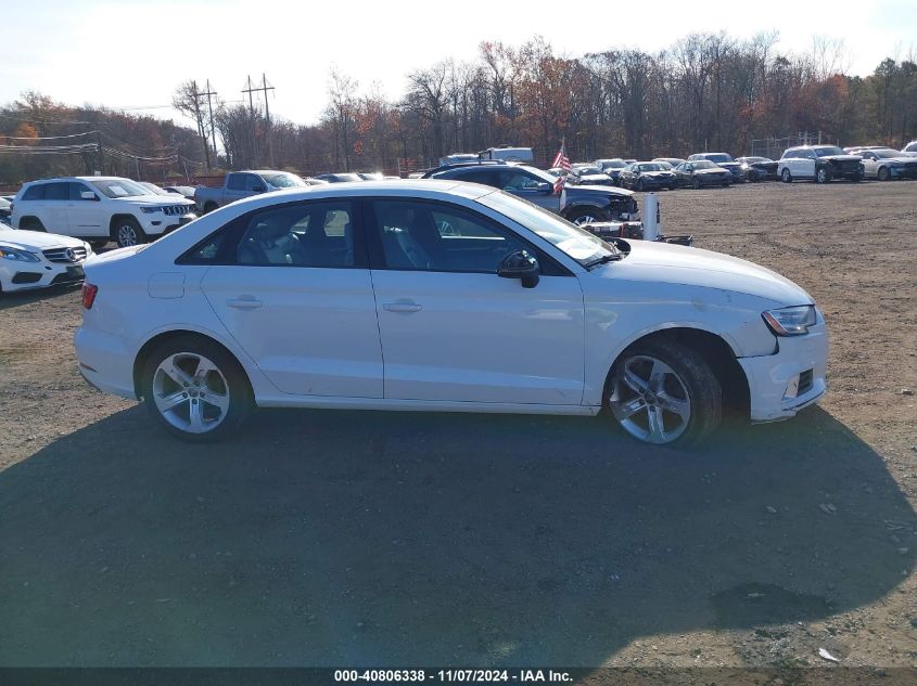 2017 Audi A3 2.0T Premium VIN: WAUB8GFF5H1072577 Lot: 40806338