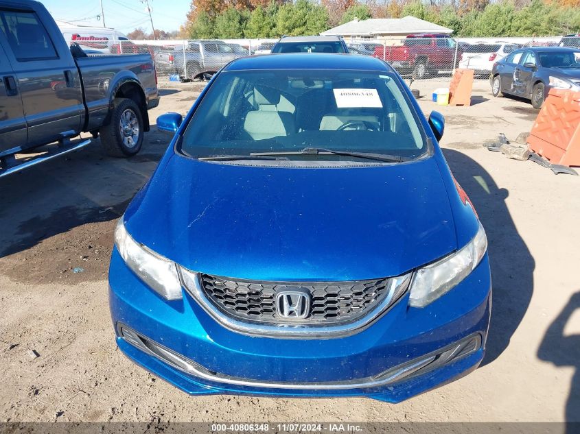 2015 Honda Civic Lx VIN: 19XFB2F51FE058928 Lot: 40806348