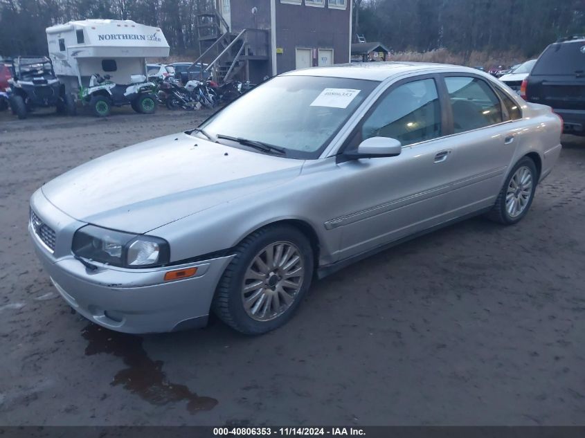 2004 Volvo S80 2.9/T6 VIN: YV1TR91Z341352701 Lot: 40806353