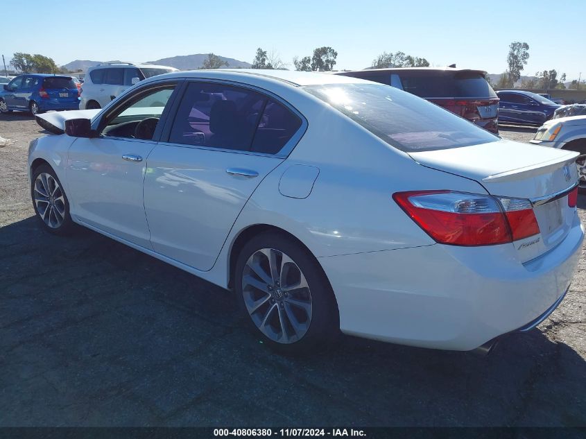 2015 Honda Accord Sport VIN: 1HGCR2F50FA250618 Lot: 40806380