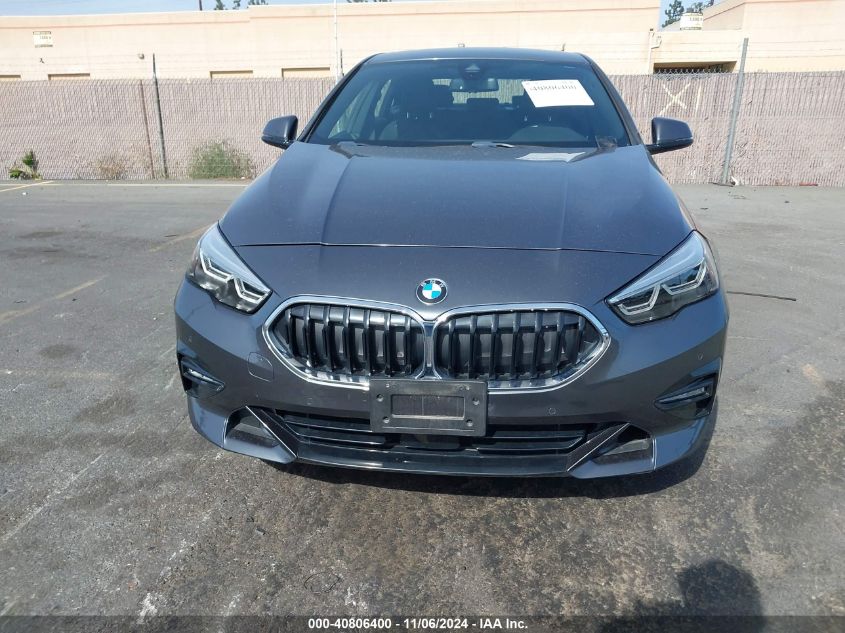 2021 BMW 228I Gran Coupe Sdrive VIN: WBA53AK09M7H60215 Lot: 40806400