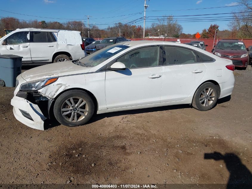 2016 Hyundai Sonata Se VIN: 5NPE24AF9GH391382 Lot: 40806403