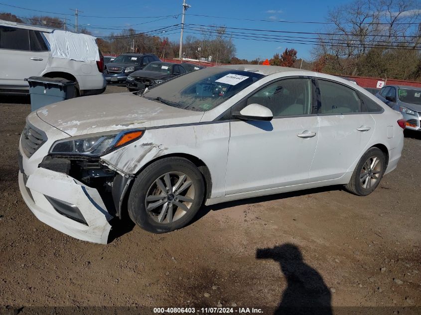 2016 Hyundai Sonata Se VIN: 5NPE24AF9GH391382 Lot: 40806403