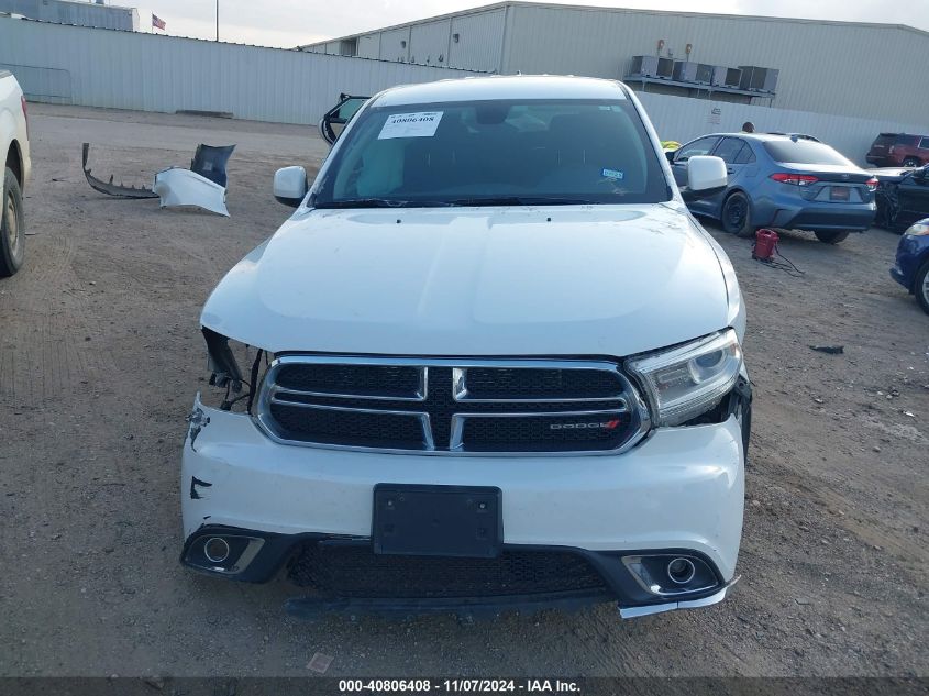 2015 Dodge Durango Sxt VIN: 1C4RDHAG0FC863829 Lot: 40806408