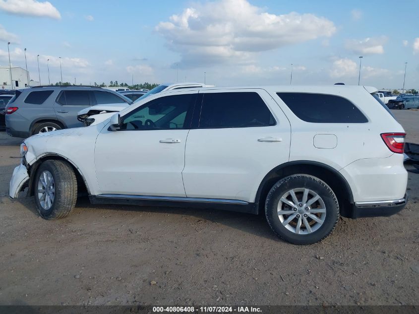 2015 Dodge Durango Sxt VIN: 1C4RDHAG0FC863829 Lot: 40806408