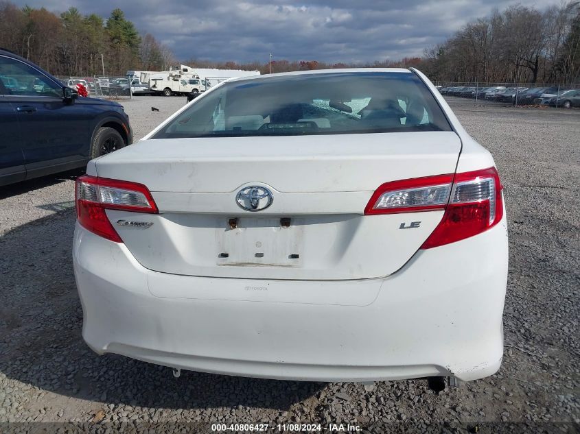 2012 Toyota Camry Le VIN: 4T4BF1FK9CR228499 Lot: 40806427