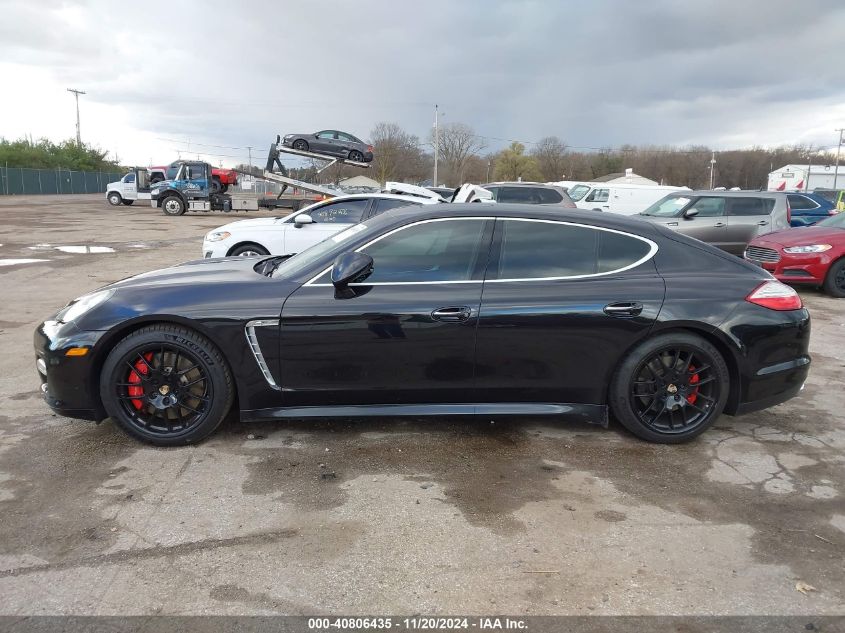 2012 Porsche Panamera Turbo VIN: WP0AC2A70CL091051 Lot: 40806435