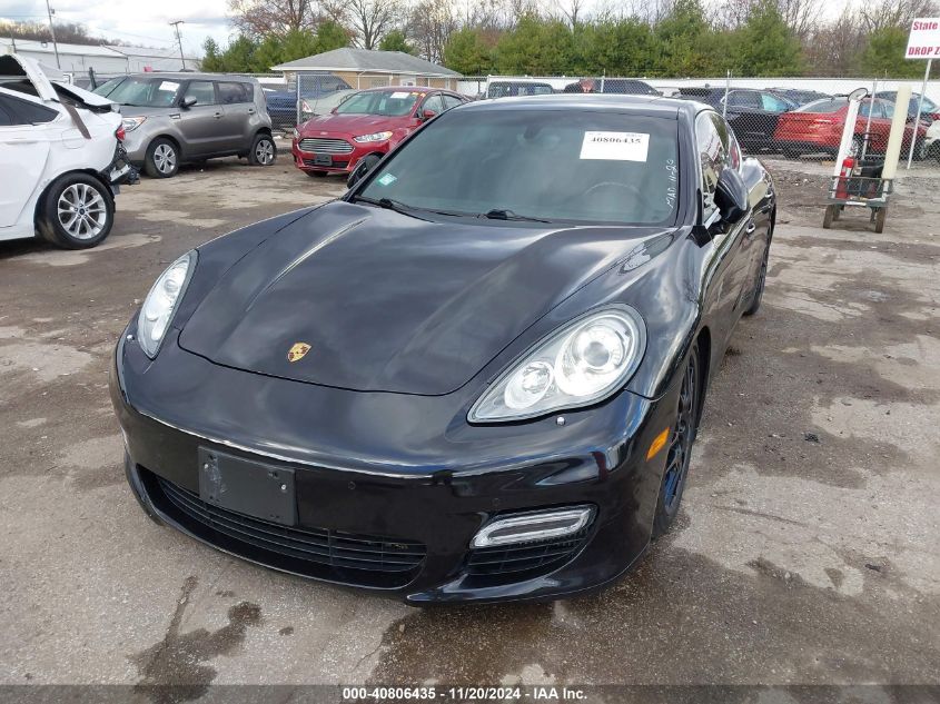 2012 Porsche Panamera Turbo VIN: WP0AC2A70CL091051 Lot: 40806435