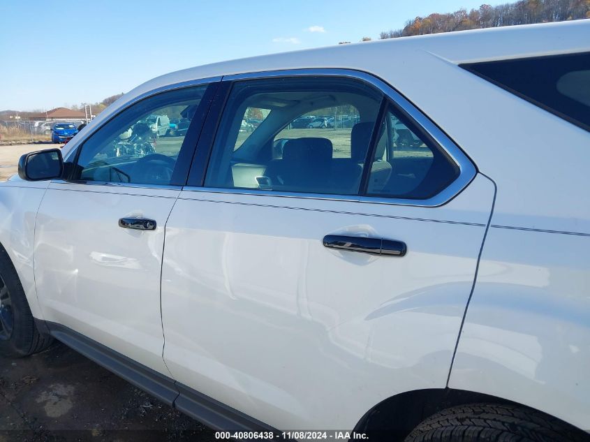 2017 Chevrolet Equinox Ls VIN: 2GNALBEK3H1605672 Lot: 40806438