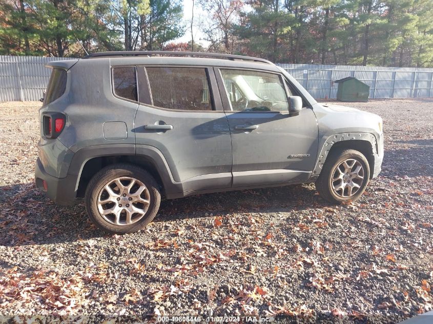 2017 Jeep Renegade Latitude 4X4 VIN: ZACCJBBBXHPE97911 Lot: 40806446