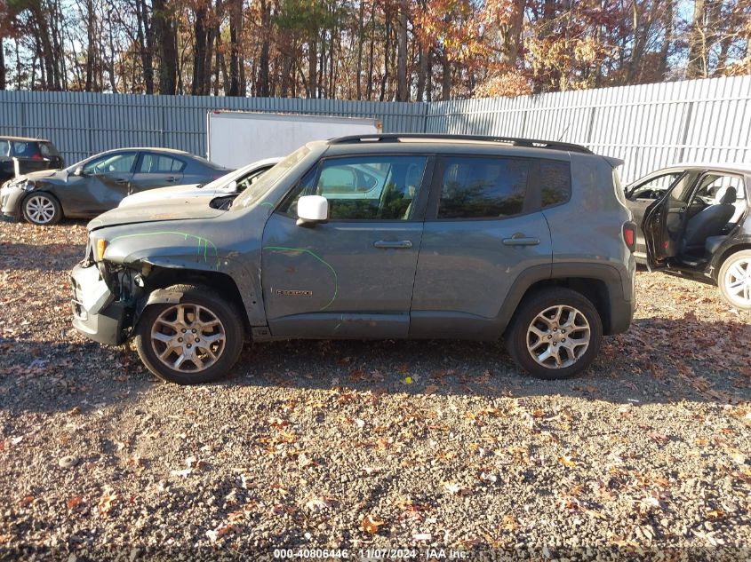 2017 Jeep Renegade Latitude 4X4 VIN: ZACCJBBBXHPE97911 Lot: 40806446