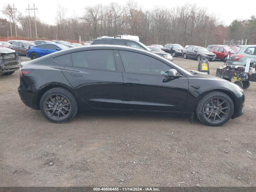 2023 Tesla Model 3 Rear-Wheel Drive VIN: 5YJ3E1EA9PF629032 Lot: 40806455