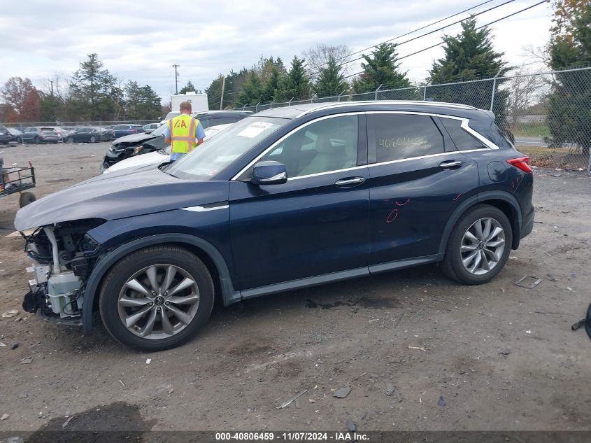 2020 Infiniti Qx50 Luxe Awd VIN: 3PCAJ5M38LF114854 Lot: 40806459