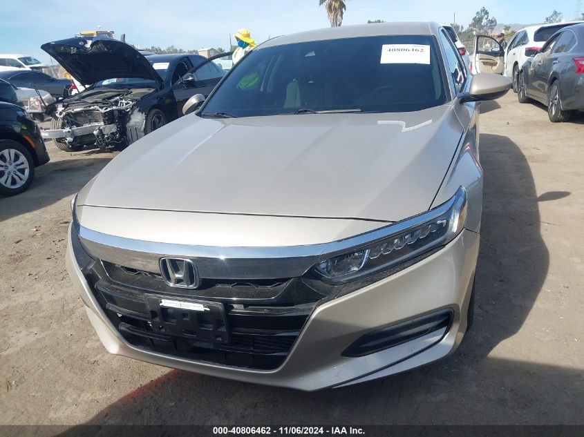 2018 Honda Accord Lx VIN: 1HGCV1F18JA016741 Lot: 40806462