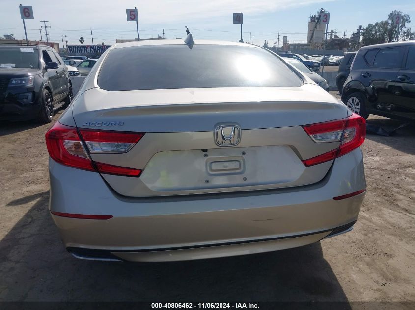 2018 Honda Accord Lx VIN: 1HGCV1F18JA016741 Lot: 40806462