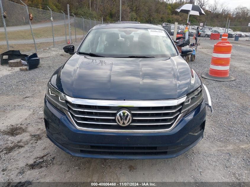 2020 Volkswagen Passat 2.0T Sel VIN: 1VWCA7A35LC020272 Lot: 40806468