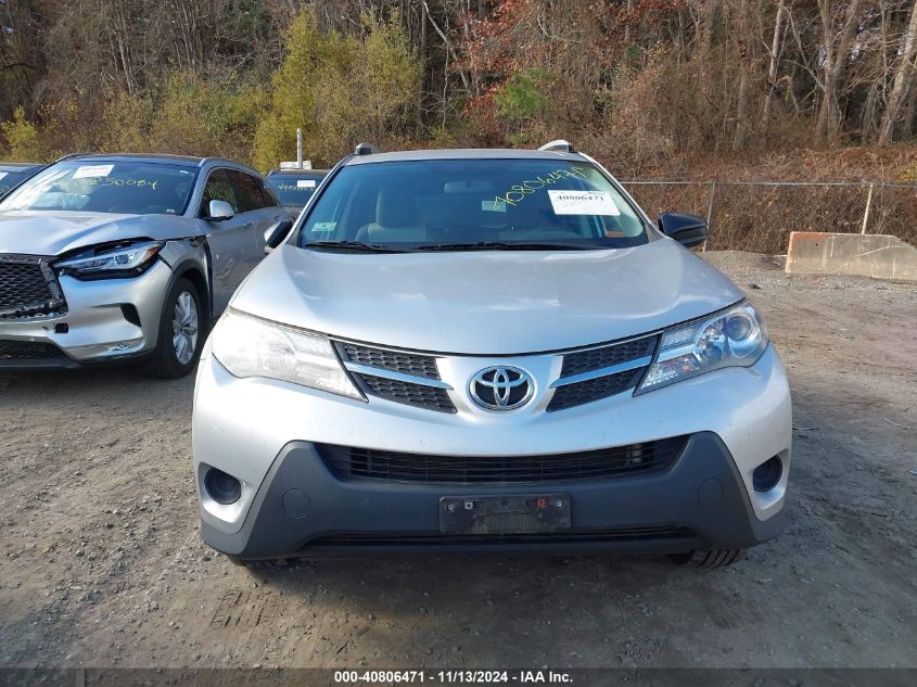 2015 Toyota Rav4 Le VIN: JTMBFREVXFD119286 Lot: 40806471