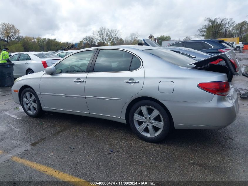 2005 Lexus Es 330 VIN: JTHBA30G455140940 Lot: 40806474