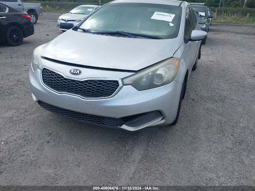 2014 Kia Forte Lx VIN: KNAFK4A61E5184869 Lot: 40806476