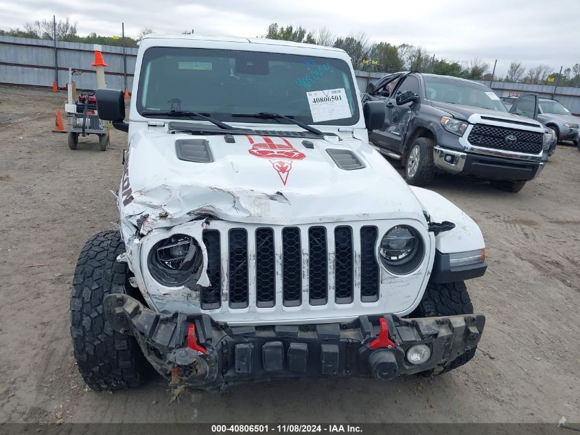 2020 Jeep Gladiator Rubicon 4X4 VIN: 1C6JJTBG9LL101755 Lot: 40806501