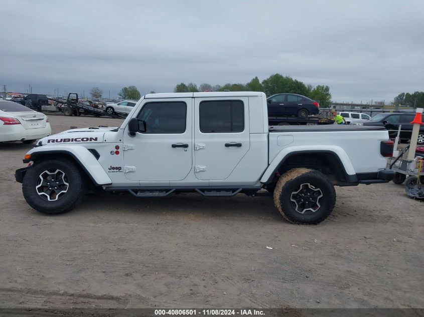 2020 Jeep Gladiator Rubicon 4X4 VIN: 1C6JJTBG9LL101755 Lot: 40806501