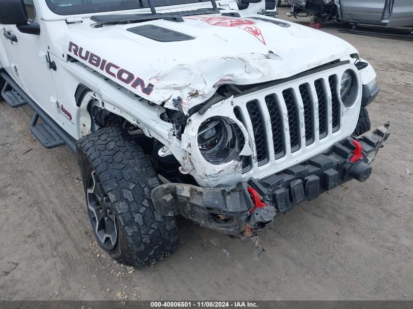 2020 Jeep Gladiator Rubicon 4X4 VIN: 1C6JJTBG9LL101755 Lot: 40806501