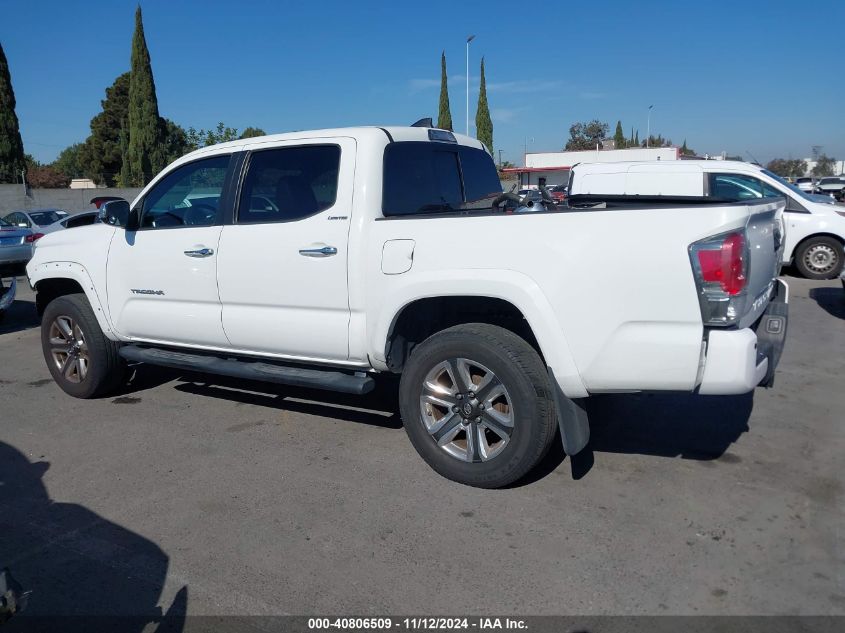 2017 Toyota Tacoma Limited VIN: 3TMEZ5CN3HM032899 Lot: 40806509