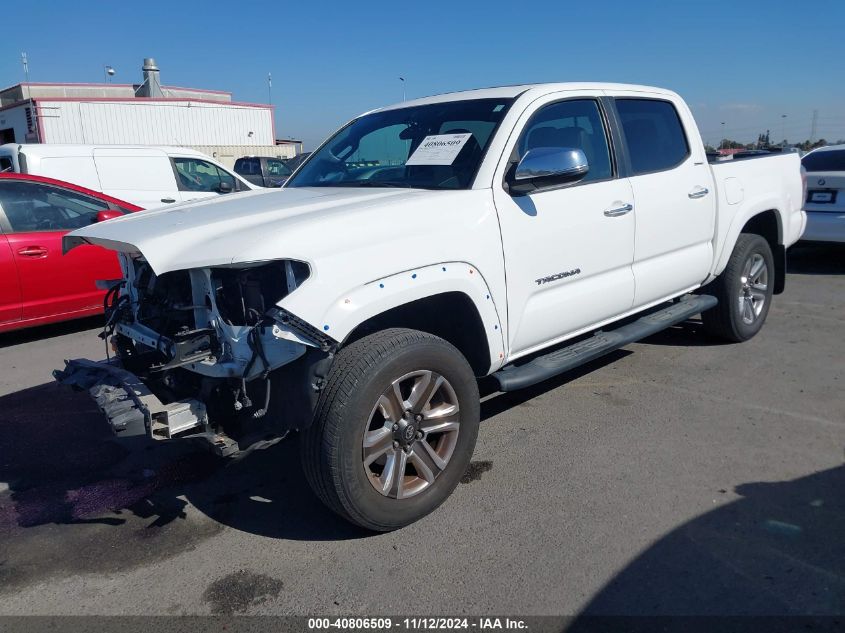 2017 Toyota Tacoma Limited VIN: 3TMEZ5CN3HM032899 Lot: 40806509