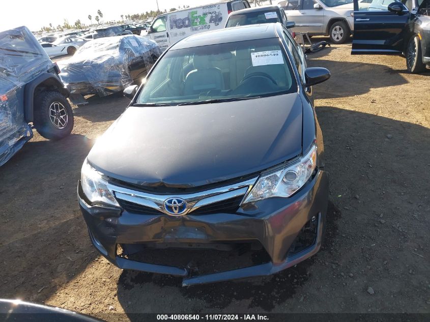 2012 Toyota Camry Hybrid Xle VIN: 4T1BD1FK1CU057165 Lot: 40806540