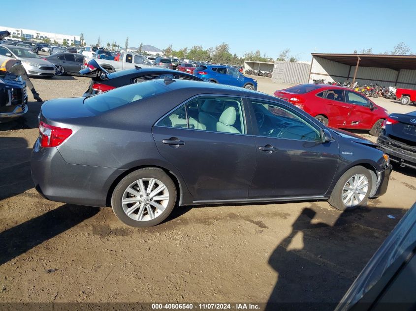 2012 Toyota Camry Hybrid Xle VIN: 4T1BD1FK1CU057165 Lot: 40806540